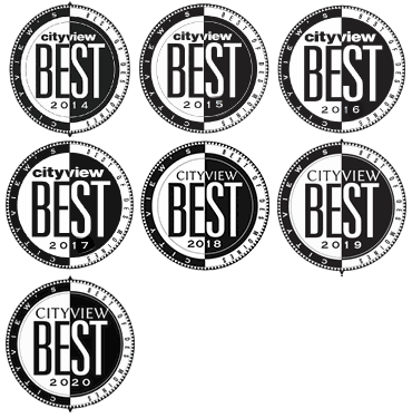 Cityview's best of Des Moines award logos